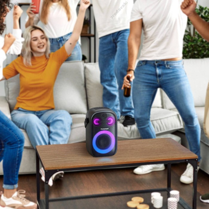 Портативна колонка Bluetooth Tronsmart Halo 110 IPX6 BT5.3 60W Black